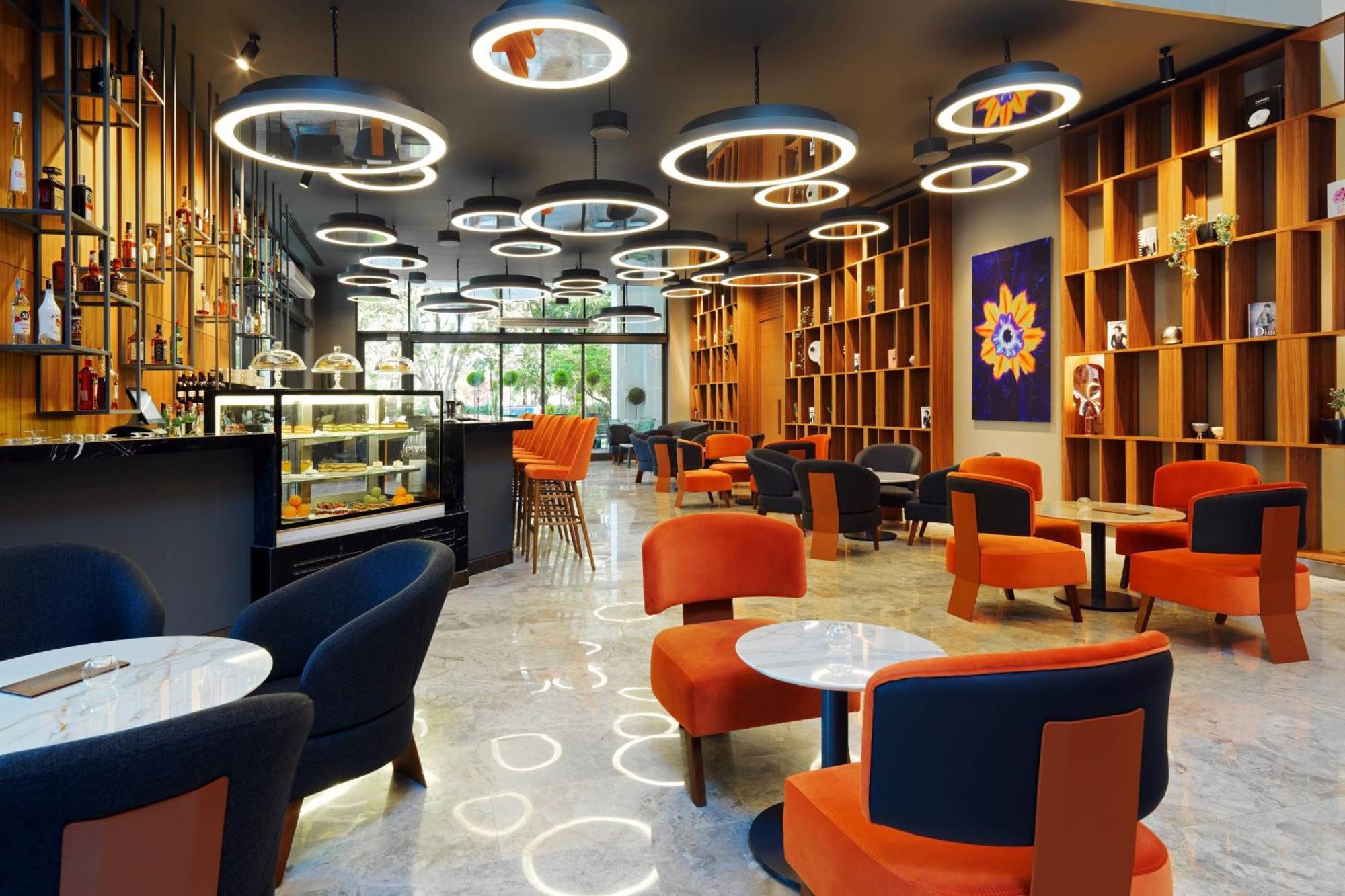 Sheraton Batumi Hotel Eksteriør billede The interior of a Starbucks Reserve store in Shanghai, China