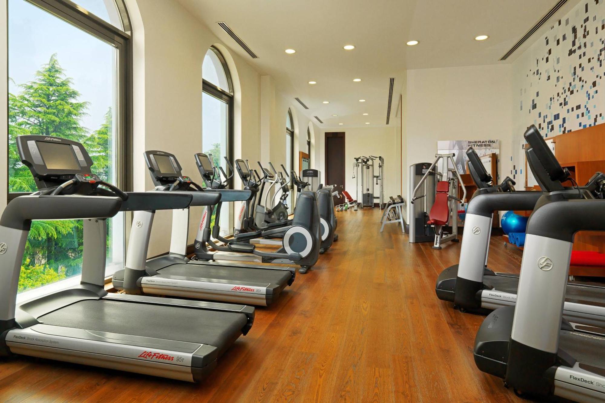 Sheraton Batumi Hotel Eksteriør billede The gym at the Taj Bengal