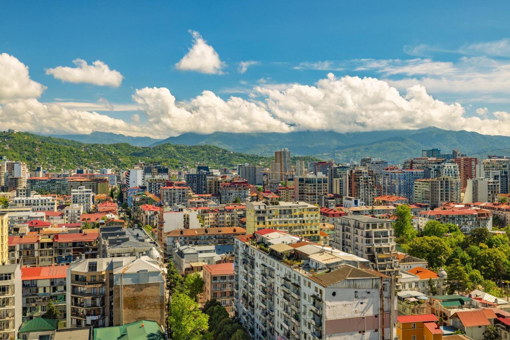 Sheraton Batumi Hotel Eksteriør billede View of the city